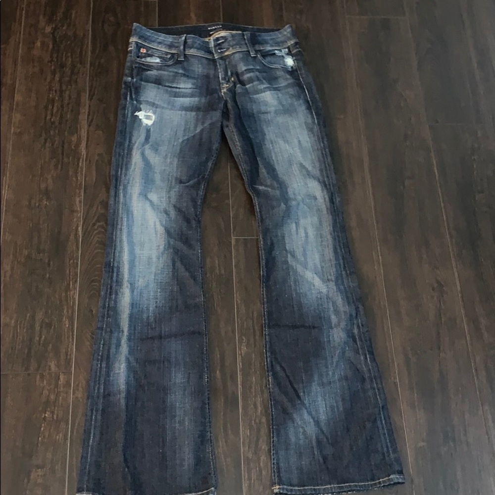 Hudson size 28 blue jeans